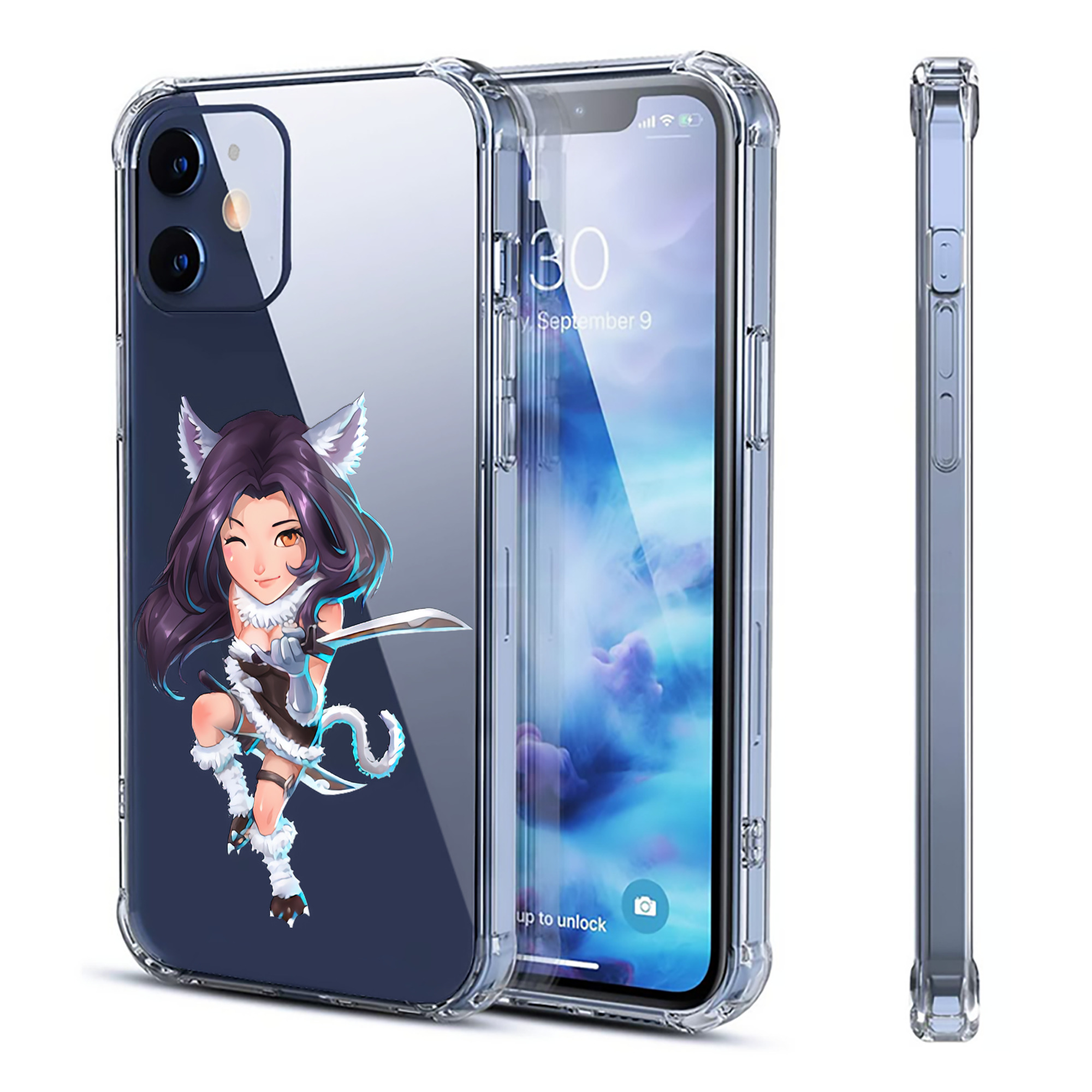 （画像用） リーグ・オブ・レジェンド League of Legends LOL 【iPhone 12シリーズ対応】透明スマホケース（クリアソフトケース）